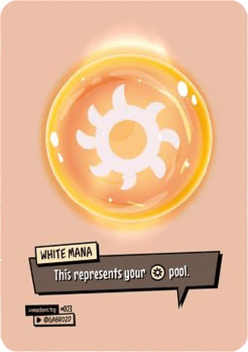 Magic: The Gathering White Mana Counter