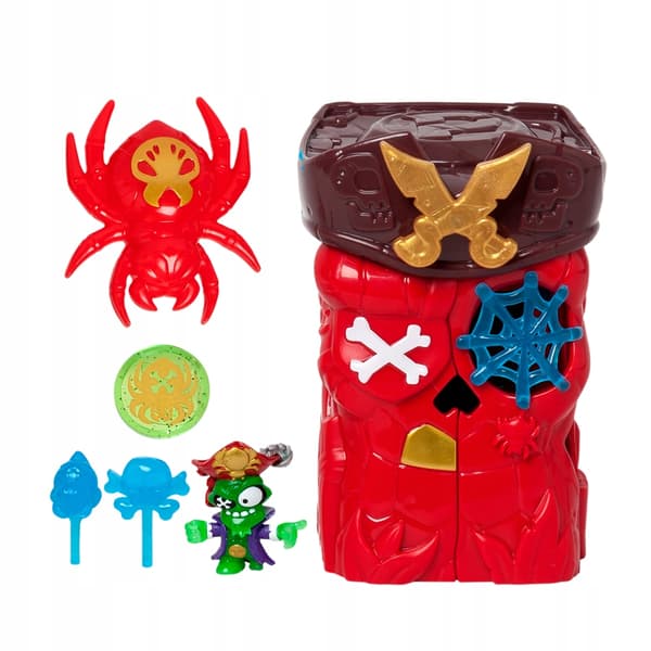 MAGIC BOX Piratix Series 2 SKULL CAVE Shark Treasure Figurine
