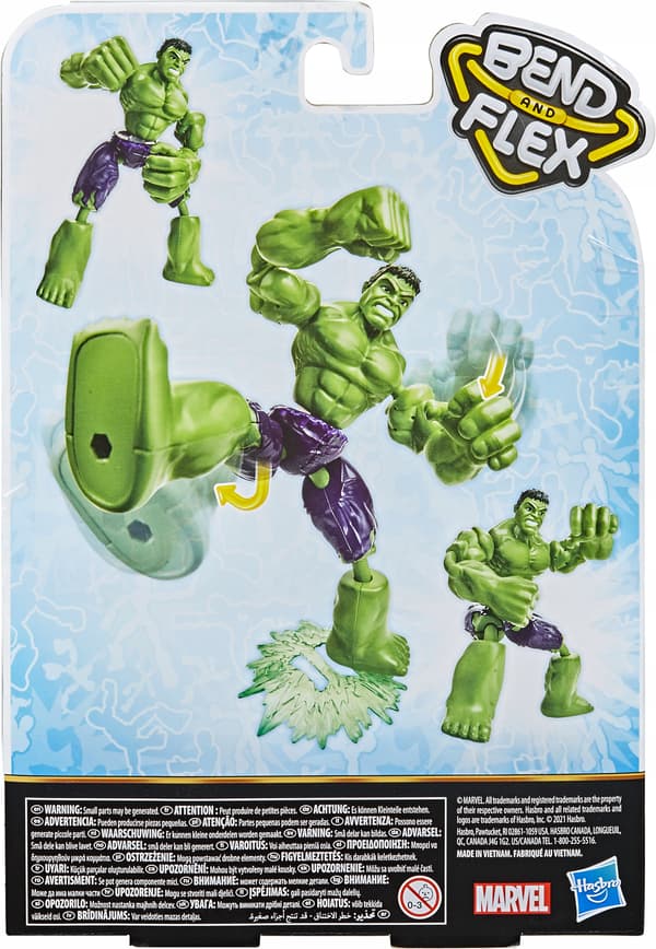 Hasbro Marvel Avengers – Bend and Flex Hulk Figure E7377 / E7871