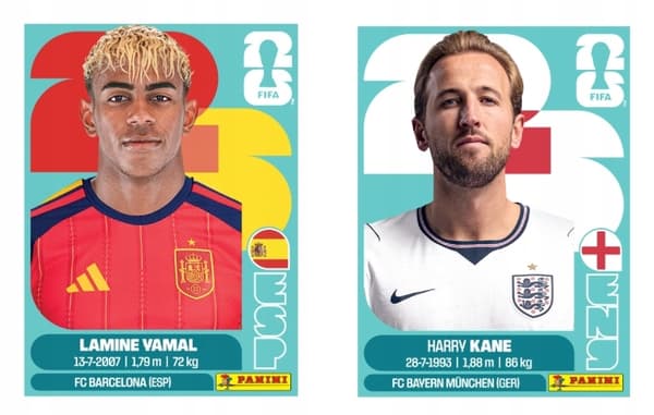 SMALL FIFA WORLD CUP 2026 TIN + STICKERS