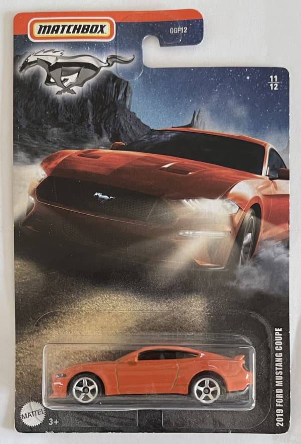 MATCHBOX 2019 FORD MUSTANG COUPE