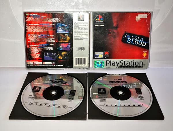 The game IN COLD BLOOD for PSX