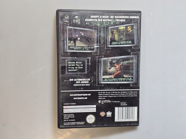 ENTER THE MATRIX NINTENDO GAMECUBE