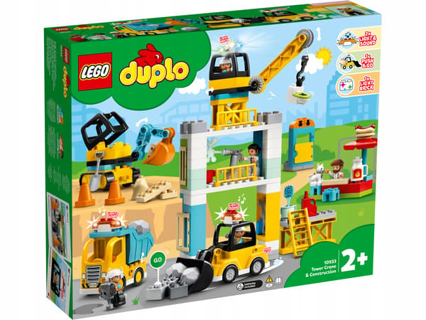 LEGO DUPLO 10933 Tower Crane and Construction
