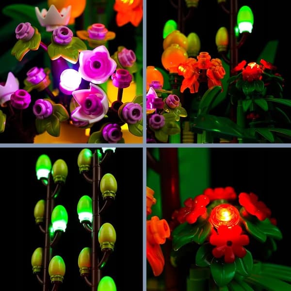 LED lighting for the Lego Flowerpot 40588