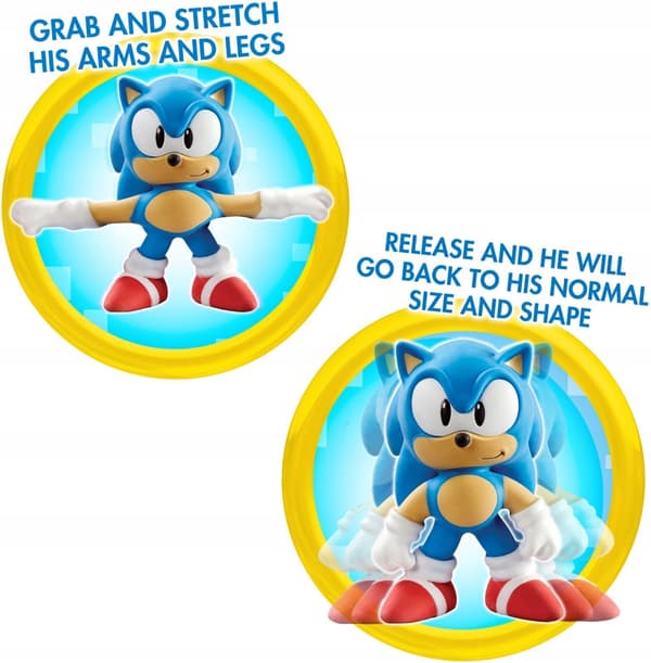 Stretch Sonic the Hedgehog Classic Stretchable Figure
