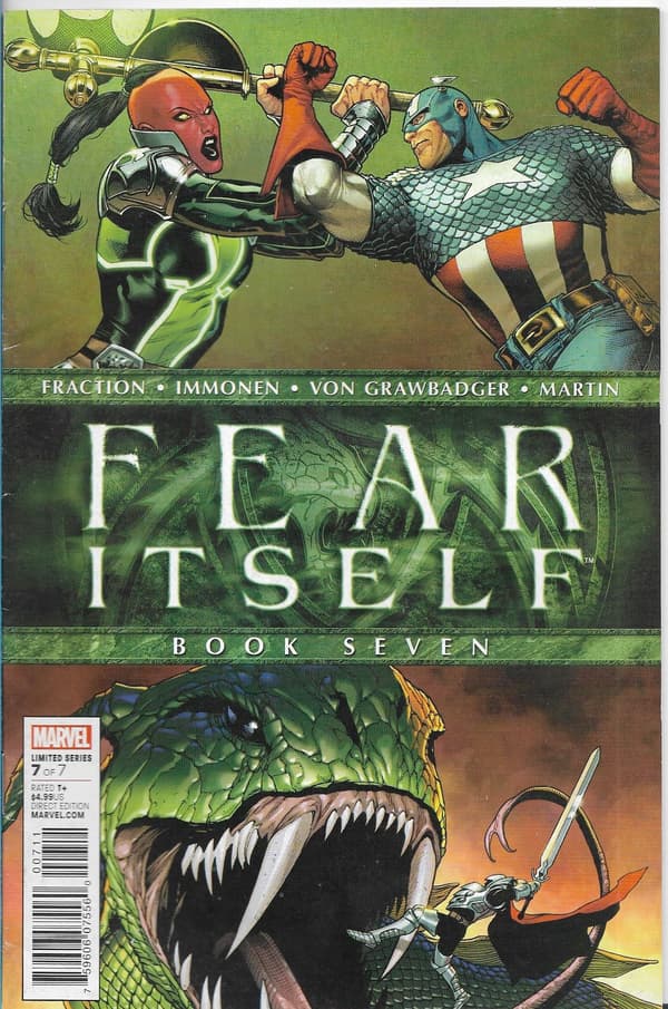 Marvel Fear Itself Comics 1–7/2011 (in English) – Complete Set! KEY