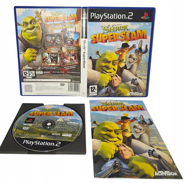SHREK SUPERSLAM PS2 3XA DB DISC