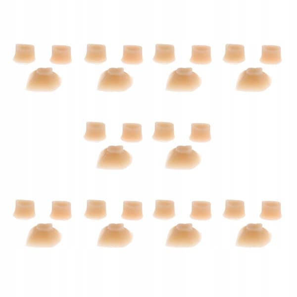 10 sets of Piccolo rubber pads – an accessory for replacing woodwind instruments
