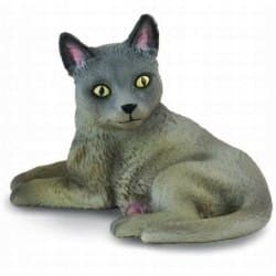 COLLECTA Burmese cat 88326, lying down, 6 cm