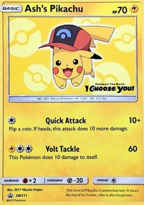 Pokemon Ash's Pikachu