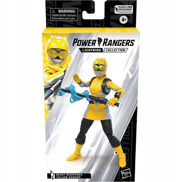 POWER RANGERS LIGHTNING COLLECTION BEAST MORPHERS YELLOW YELLOW RANGER