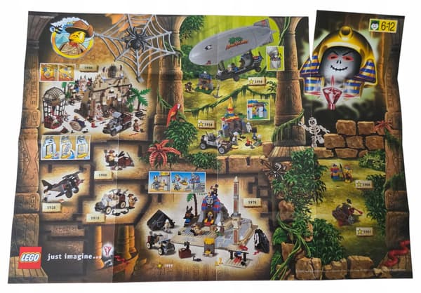 LEGO LEAFLET Poster 1999 Adventures 4124529-IN