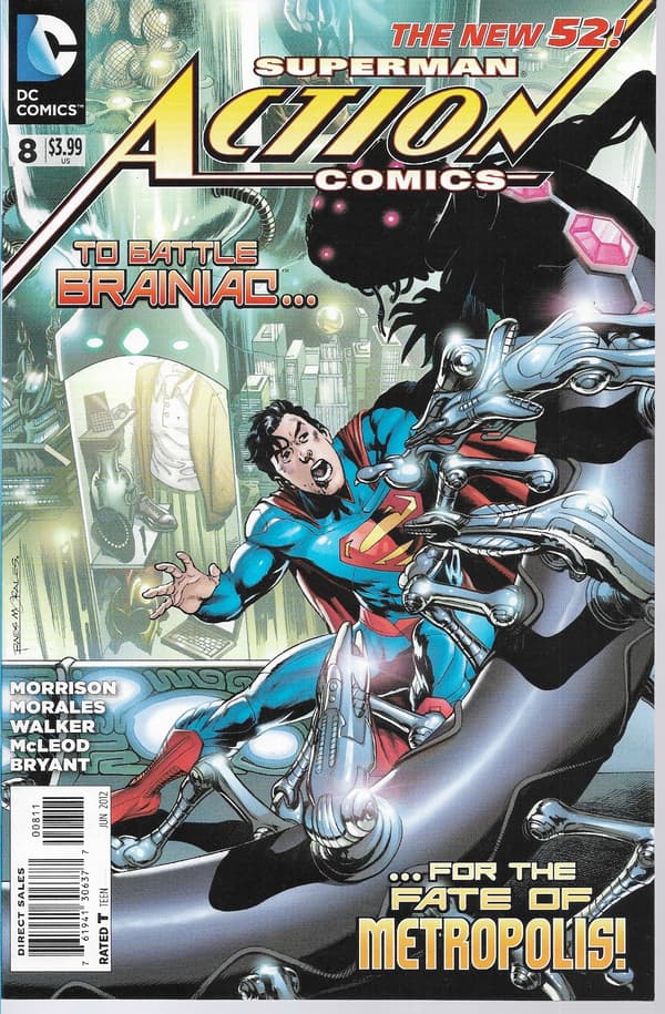 DC Superman Action Comics Issues 1–12/2011 (in English)