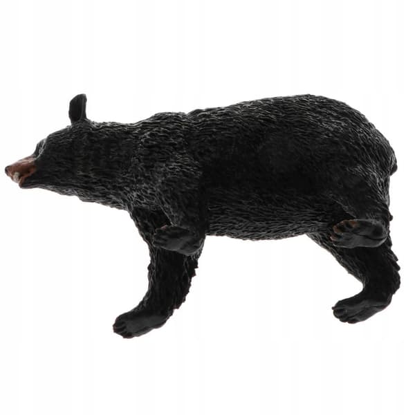 Black animals Figurines Toys Realistic creatures Action figures Walking teddy bear
