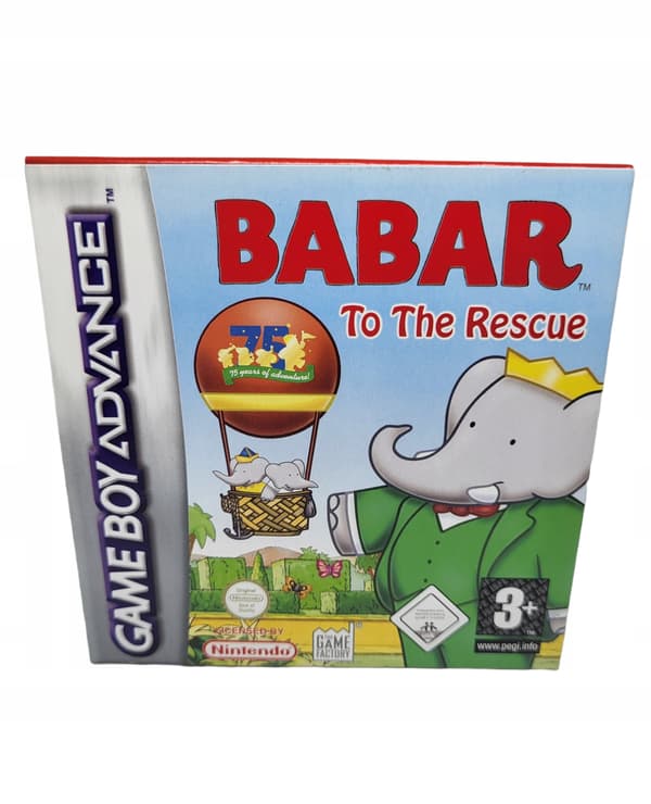 Babar Game Boy, Game Boy Advance, GBA