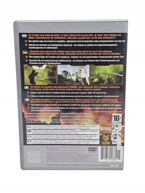 PS2 GAME: KILLZONE
