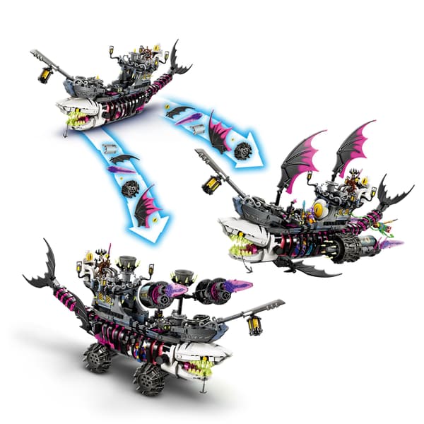 LEGO DREAMZzz Nightmare Shark Ship 71469