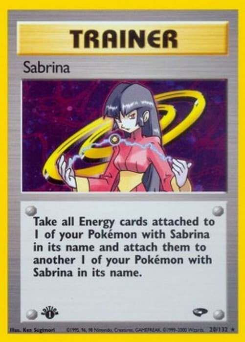 Pokemon TCG Sabrina