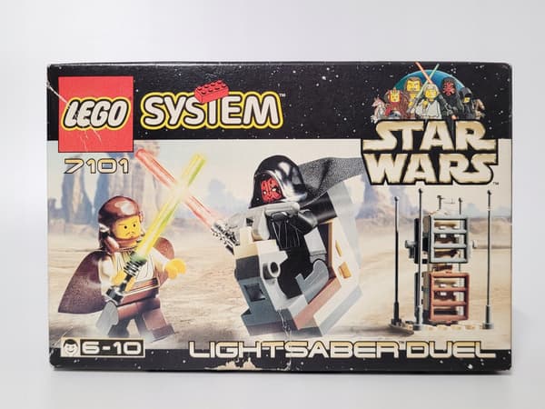 7101 Lego Star Wars Qui-Gon Maul Set, MISB, 1999