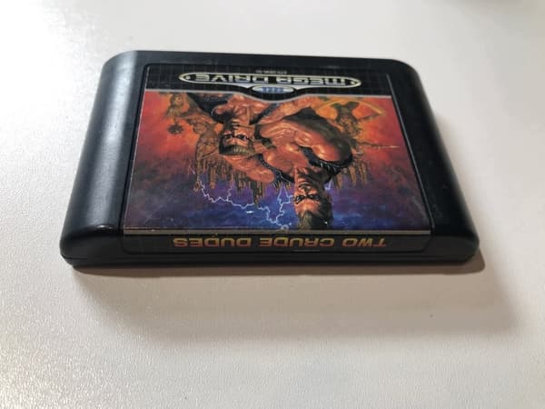 TWO CRUDE DUDES SEGA MEGA DRIVE