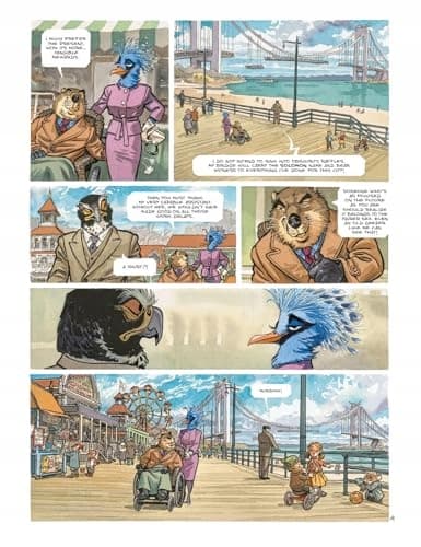 Blacksad: They All Fall Down – Part Two Juan Diaz Canales