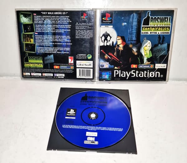 ROSWELL CONSPIRACIES PSX game – READ THE DESCRIPTION!