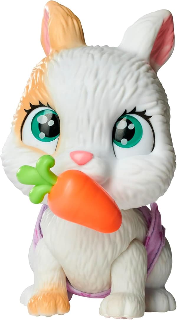 Simba RABBIT WITH DRINKING AND PEEING FUNCTIONS 15cm + DIAPER GANG ACCESSORIES