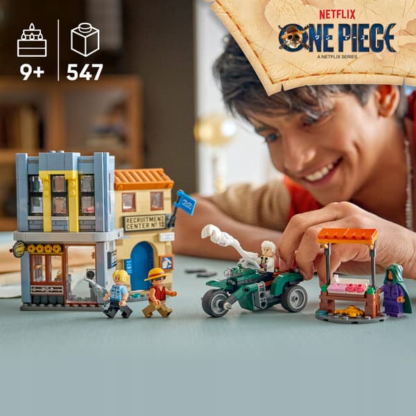 LEGO ONE PIECE: Showdown with Captain Smoker 75642