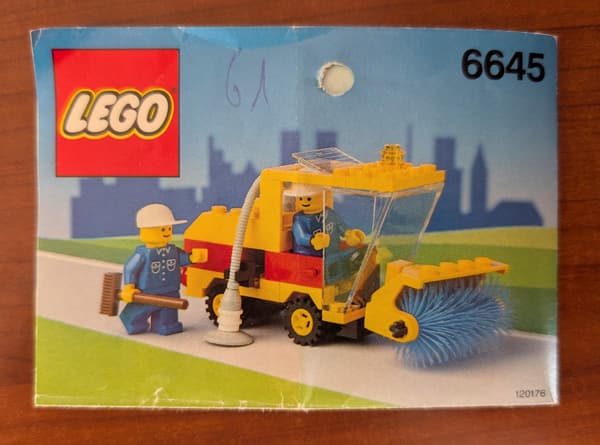Lego 6645 Street Sweeper
