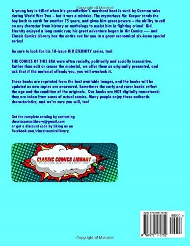 Kid Eternity #5 from Hit Comics: Request Classic Comics Library Catalogue O