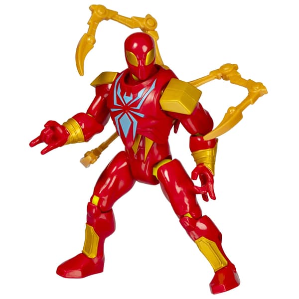 Marvel Spider-Man MixMashers Deluxe Figures with Interchangeable Parts – Red