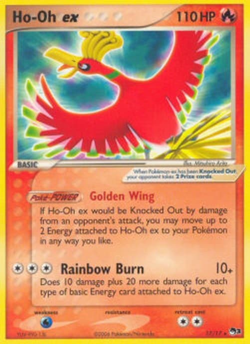 Pokemon Ho-oh ex