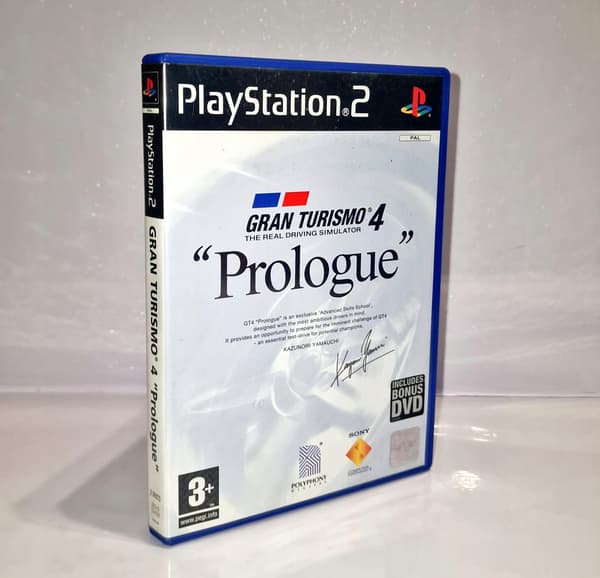 Gran Turismo 4 Prologue PS2 game – discs + manual; + manual