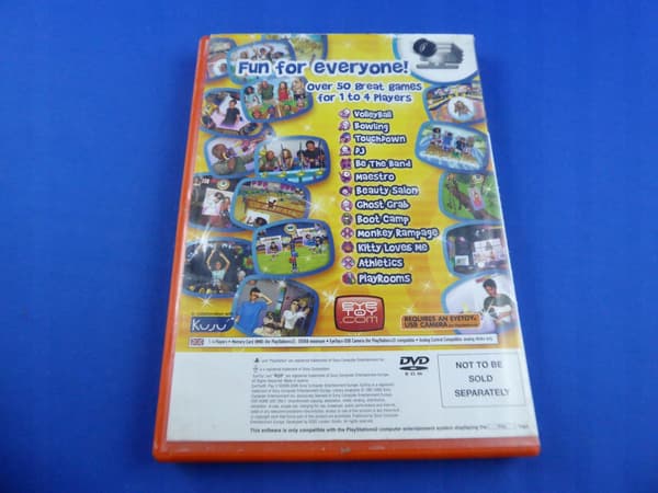 EYETOY PLAY 3 disc, very good+ condition, complete PS2 set
