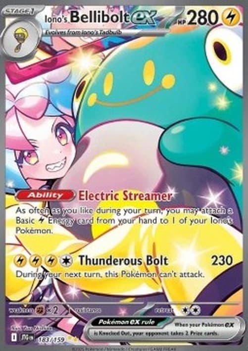 Pokemon Iono's Bellibolt ex