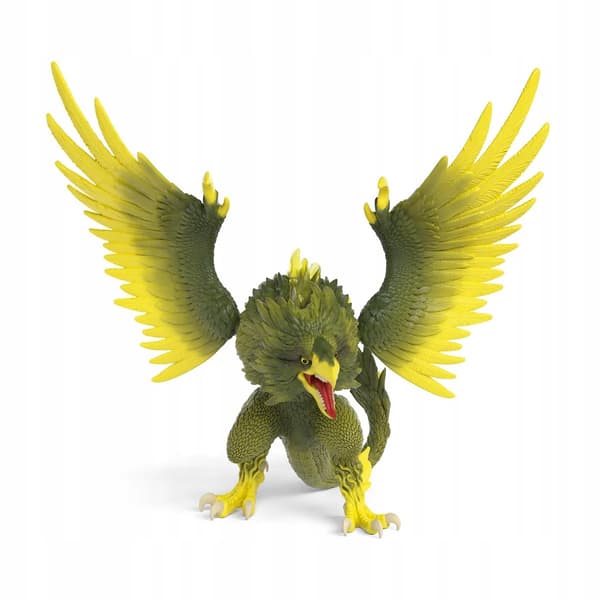SCHLEICH ELDRADOR RAPTOR JUNGLE GUARD 70854 FIGURINE WITH WINGS