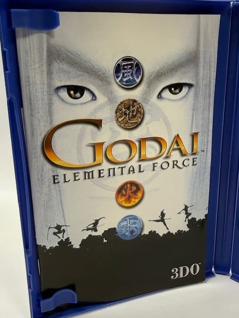 GODAI ELEMENTAL FORCE PlayStation 2 (PS2) boxed edition MIRROR DISC