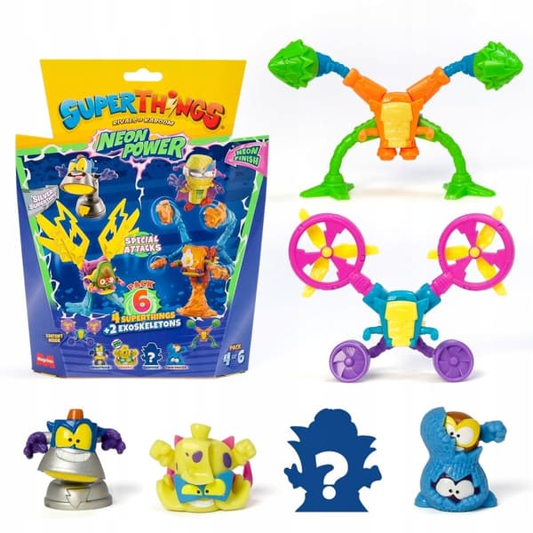 SuperThings NeonPower – 6-piece Exoskeleton