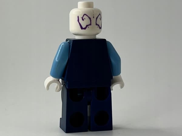 Lego Star Wars minifigure sw0195 Asajj Ventress DEFECT /