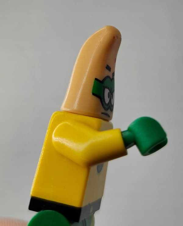 LEGO figure bob026 Patrick – Super Hero WADA /
