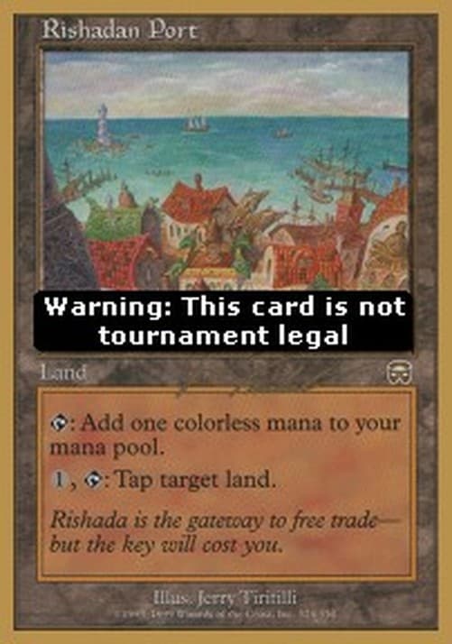 Magic: The Gathering Rishadan Port