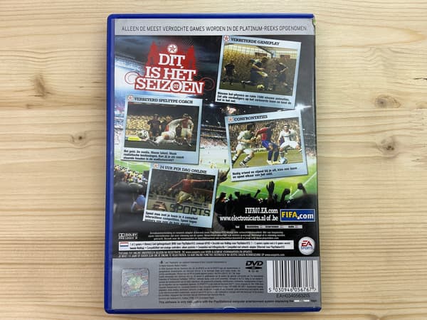 FIFA 07 disc – very good+ condition, complete PS2 set