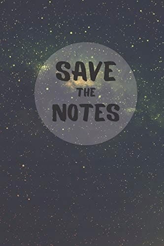 Save Notes: High-quality, simple notepad for your notes – 6" x 9", 110 pages