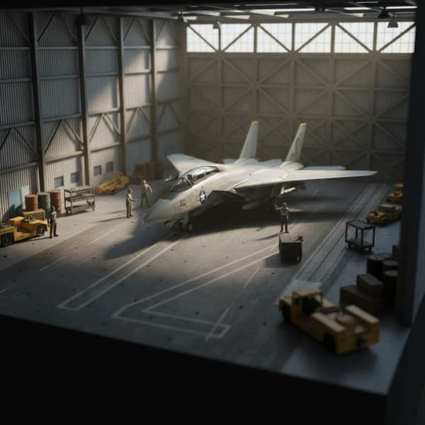 E48048 aircraft display platform