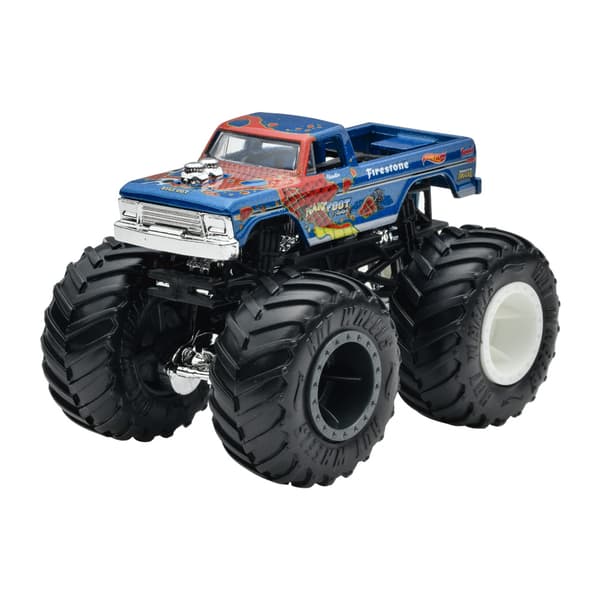 HOT WHEELS MONSTER TRUCKS DEMOLITION DOUBLES TWO-PACK: BIGBITE VS. BIGFOOT