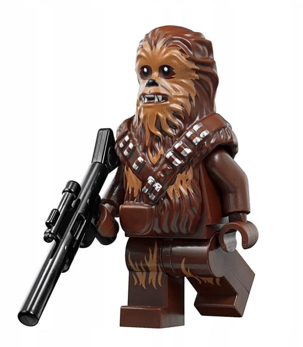 Lego figure @@@ CHEWBACCA + WEAPON @@@ from set 75212