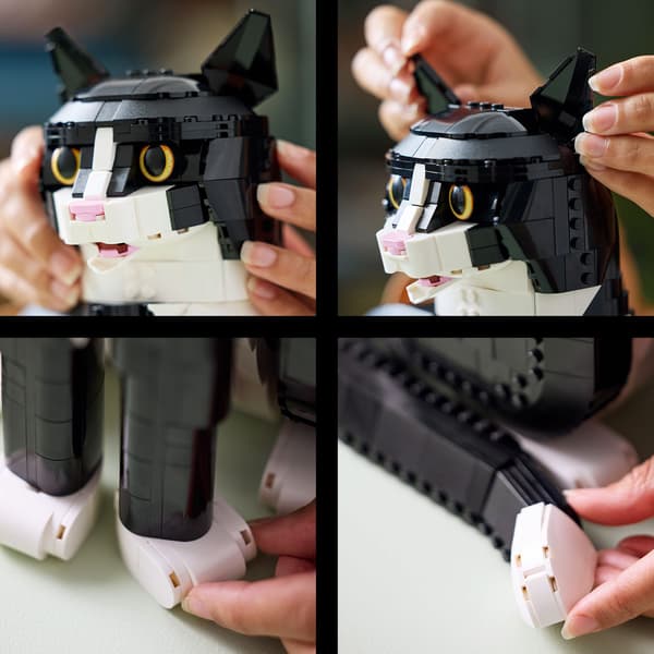 LEGO Ideas Black and White Cat 21349