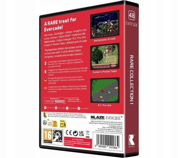 Evercade Rare Collection 1 – 12 games