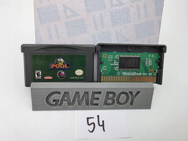 GAME BOY ADVANCE KILLER 3D POOL – ORIGINAL CARDBOARD BOX